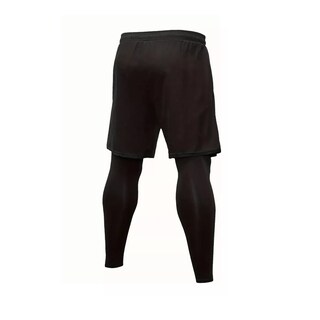 Foto 2 | Foto 2 | Pantalón Deportiva Compresión Con Short 2 En 1 2eg Eo Safe Imports Esi-15201 Negro