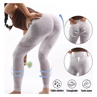 Foto 2 | Foto 2 | Leggins Deportivos Talla M Eo Safe Imports Esi-17088 Blanco