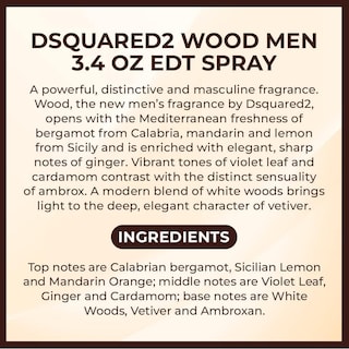 Foto 7 | Foto 7 | Perfume Dsquared2 Wood Men Eau de Toilette 100 ml para Hombre - Venta Internacional