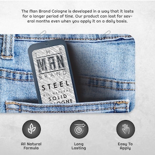 Foto 2 | Foto 2 | Colonia Sólida The Man Brand Steel, 22 Ml, Para Hombre - Venta Internacional.