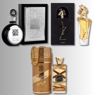 Foto 2 | Foto 2 | Set de Perfume Lattafa Maahir Fakhar Oud Mood Elixir 100 Ml - Venta Internacional