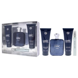 Foto 4 | Foto 4 | Perfume New Brand Unic Eau De Toilette Para Hombre, 100 Ml, 4 Unidades, Regalo S - Venta Internacional.