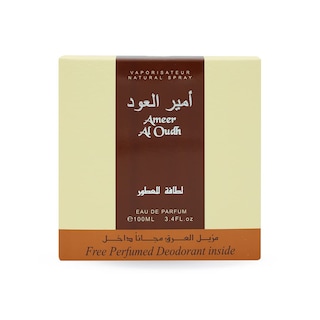 Foto 2 | Foto 2 | Set De Perfume Lattafa Ameer Al Oudh Eau De Parfum 100 Ml + Desodorante - Venta Internacional.