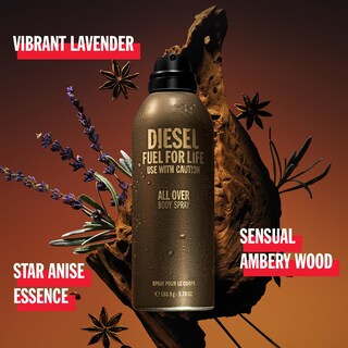 Foto 3 | Foto 3 | Spray Corporal Desodorizante Diesel Fuel For Life Para Hombres - Venta Internacional.
