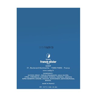 Foto 2 | Foto 2 | Perfume Franck Olivier Blue Touch Eau De Toilette 100 Ml Para Hombre - Venta Internacional.