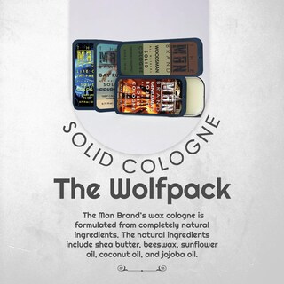 Foto 5 | Foto 5 | Set De Colonia Sólida The Man Brand Wolfpack De 4 X 22 Ml Con Funda - Venta Internacional.