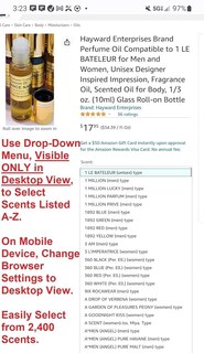 Foto 3 | Foto 3 | Aceite De Perfume Compatible Con Le Male Elixir De Hayward Enterprises 10 Ml - Venta Internacional