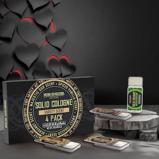 Foto 2 | Foto 2 | Colonia Sólida Viking Revolution, Paquete De 4 Unidades Para Hombre, 15 Ml - Venta Internacional.