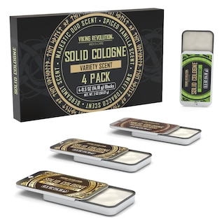 Foto 7 | Foto 7 | Colonia Sólida Viking Revolution, Paquete De 4 Unidades Para Hombre, 15 Ml - Venta Internacional.