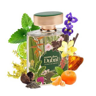 Foto 2 | Foto 2 | Perfume Al Haramain Green Dubai, Aerosol Edp Unisex De 100 Ml - Venta Internacional.