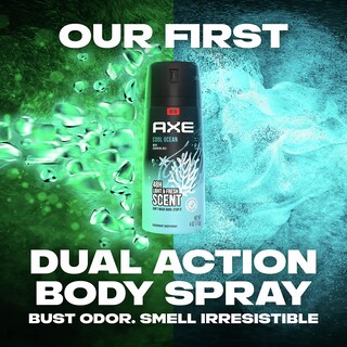Foto 3 | Foto 3 | Desodorante Corporal Axe Dual Action Cool Ocean, 120 Ml, Paquete De 4 - Venta Internacional.