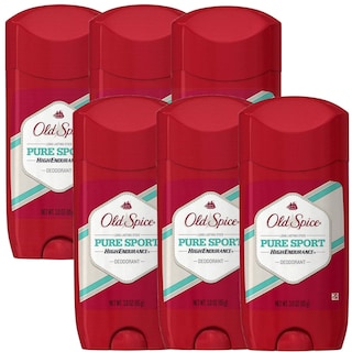 Foto 1 | Foto 1 | Desodorante Old Spice High Endurance Pure Sport De 85 G X 6 Unidades - Venta Internacional.