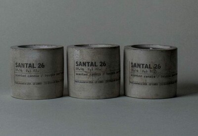 Foto 1 | Foto 1 | Votive Candles Le Labo Santal 26, Minihormigón, 62 Ml, Juego De 3 - Venta Internacional.