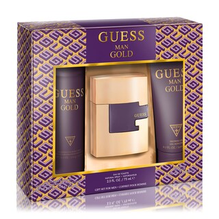 Foto 1 | Foto 1 | Set De Regalo Perfume Guess Man Gold Para Hombre 75 Ml Edt + Desodorante - Venta Internacional.