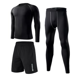 Foto 1 | Foto 1 | Ropa Deportiva Conjunto Deportivo 3 Piezas Talla 3xl Eo Safe Imports Esi-15203 Negro