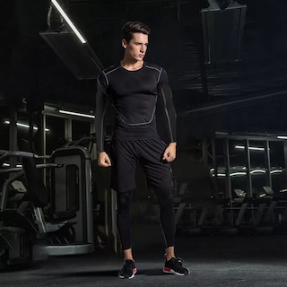 Foto 4 | Foto 4 | Ropa Deportiva Conjunto Deportivo 3 Piezas Talla 3xl Eo Safe Imports Esi-15203 Negro