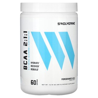 Foto 1 | Foto 1 | Suplemento Swolverine Bcaa 2:1:1 Granada Acai 390 G - Venta Internacional.