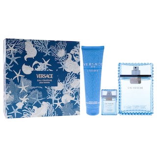 Foto 3 | Foto 3 | Set De Regalo Perfume Versace Man Eau Fraiche Para Hombre 3 Piezas - Venta Internacional.