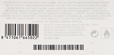 Foto 3 | Foto 3 | Perfume Carolina Herrera CH Eau de Toilette 100 ml para Hombres - Venta Internacional