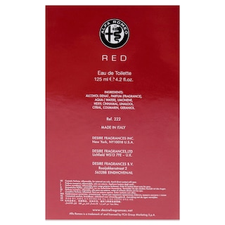 Foto 6 | Foto 6 | Venta Internacional - Perfume Alfa Romeo Red Para Hombre Eau De Toilette 125 Ml