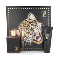 Set 3 Piezas para Hombre Carolina HerreraCh Men 100 ml Edt Spray/After Shave 100 ml/10 ml Edt Spray