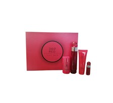 Set de 4 pz 360° Red de Perry Ellis Eau de Toilette para Caballero