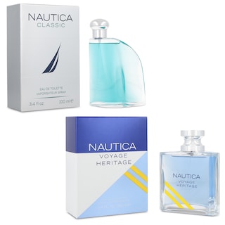 Foto 1 | Foto 1 | Paquete 2 Pz Nautica Classic 100ml Edt Spray + Nautica Voyage Heritage 100ml Edt Spray