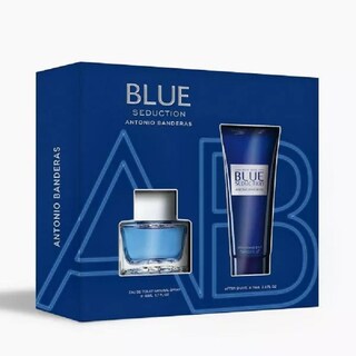 Foto 1 | Foto 1 | Set Antonio Banderas Blue Seduction 2 PZAS 100 ML Edt Spray / After Shave 75 ML