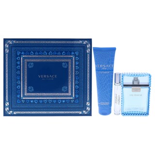 Foto 1 | Foto 1 | Set de Regalo Perfume Versace Man Eau Fraiche 100 ml 3 Piezas para Hombre - Venta Internacional