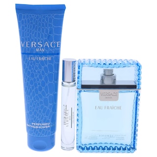 Foto 2 | Foto 2 | Set de Regalo Perfume Versace Man Eau Fraiche 100 ml 3 Piezas para Hombre - Venta Internacional