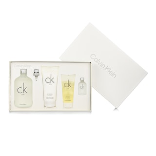 Foto 3 | Foto 3 | Set De Perfume Para Hombres Y Mujeres Ck One Edt 200ml + Locion Hidratante 200ml + Gel De Ducha 100ml + Replica 15ml