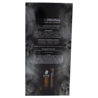 Foto 3 | Foto 3 | Estuche Cuba Cuba Black 2 Piezas - Venta Internacional