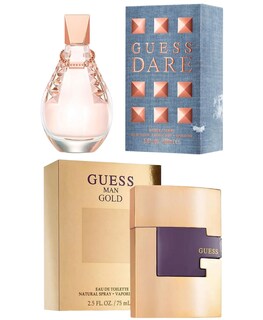Foto 1 | Foto 1 | Guess Gold 75 Ml Edt Caballero + Dare 100 Ml Edt Dama