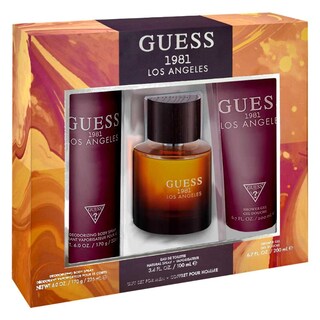 Foto 2 | Foto 2 | Set Guess 1981 Los Angeles 100 Ml Eau De Toilette 3 Piezas para Hombre