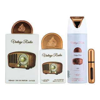 Foto 1 | Foto 1 | Lattafa Vintage Radio Gift Set 3 Piezas