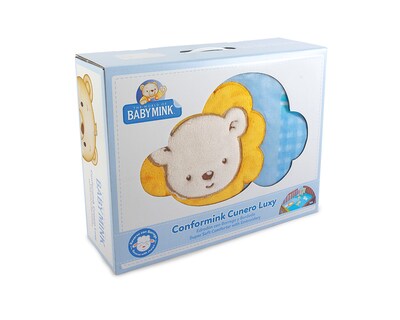 Foto 2 | Foto 2 | Cobijita Conformink para Cuna Luxy Baby Mink Color Azul Leo
