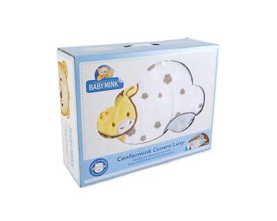 Foto 2 | Foto 2 | Cobijita Conformink Cunero Luxy Baby Mink color Amarillo Lets Play