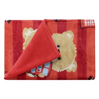 Foto 2 | Foto 2 | Cobertor Chiqui Mundo Baby London color Rojo para Cun