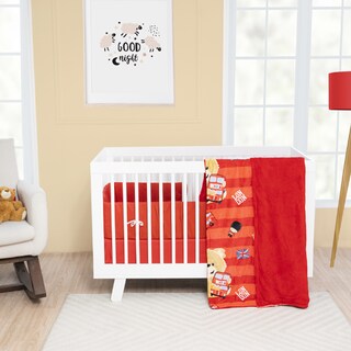 Foto 3 | Foto 3 | Cobertor Chiqui Mundo Baby London color Rojo para Cun