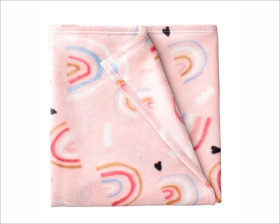 Foto 1 | Foto 1 | Frazada Ligera Recién Nacido Chiqui Mundo Arcoíris color Rosa