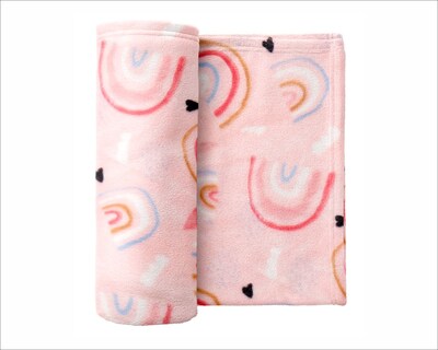 Foto 2 | Foto 2 | Frazada Ligera Recién Nacido Chiqui Mundo Arcoíris color Rosa