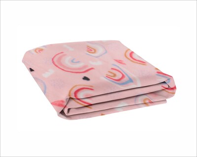 Foto 3 | Foto 3 | Frazada Ligera Recién Nacido Chiqui Mundo Arcoíris color Rosa