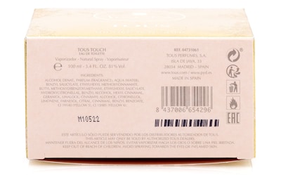Foto 5 | Foto 5 | Perfume Tous Tous Touch Eau De Toilette En Aerosol 100 Ml - Venta Internacional