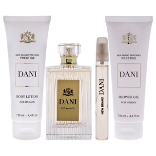 Foto 2 | Foto 2 | Set De Regalo De Perfume New Brand Prestige Dani Para Mujer, 4 Piezas - Venta Internacional.