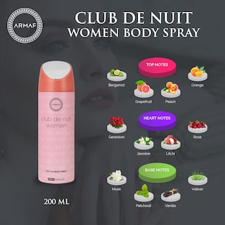 Foto 6 | Foto 6 | Spray Corporal Armaf Club De Nuit para Mujer 200 ml - Venta Internacional