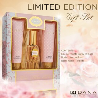 Foto 2 | Foto 2 | Set de Perfume Dana Chantilly Eau de Toilette 60 Ml con Gel de Baño y Loción - Venta Internacional