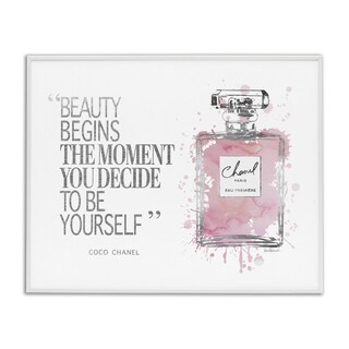 Foto 1 | Foto 1 | Wall Art Stupell Industries Beauty Begins Fashion Perfume - Venta Internacional.