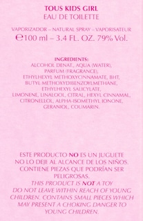 Foto 3 | Foto 3 | Perfume Tous Kids Girl para Niñas 100 ml - Venta Internacional