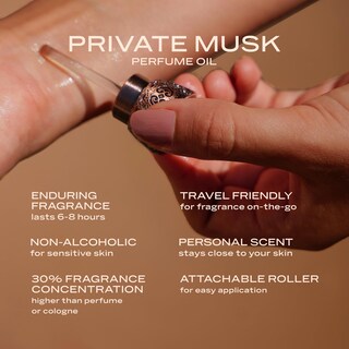 Foto 3 | Foto 3 | Perfume Swiss Arabian Private Musk Luxury, Aceite De Perfume De 12 Ml - Venta Internacional.