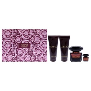 Foto 1 | Foto 1 | Set De Regalo Perfume Versace Crystal Noir Para Mujer, 4 Piezas - Venta Internacional.